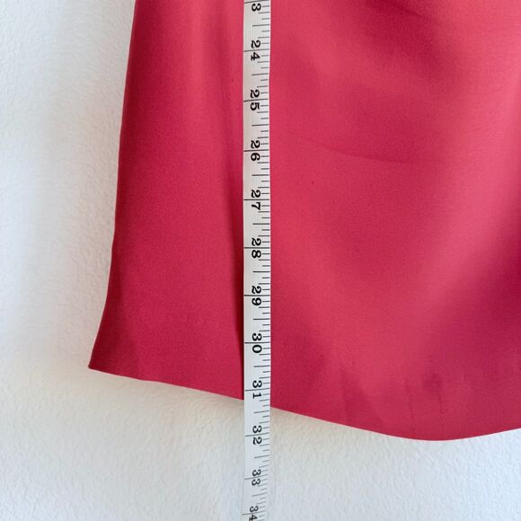 Armani Collezioni 2004 Silk Blend Strapless Mini Sheath Dress in Dusty Rose Pink - Picture 8 of 10